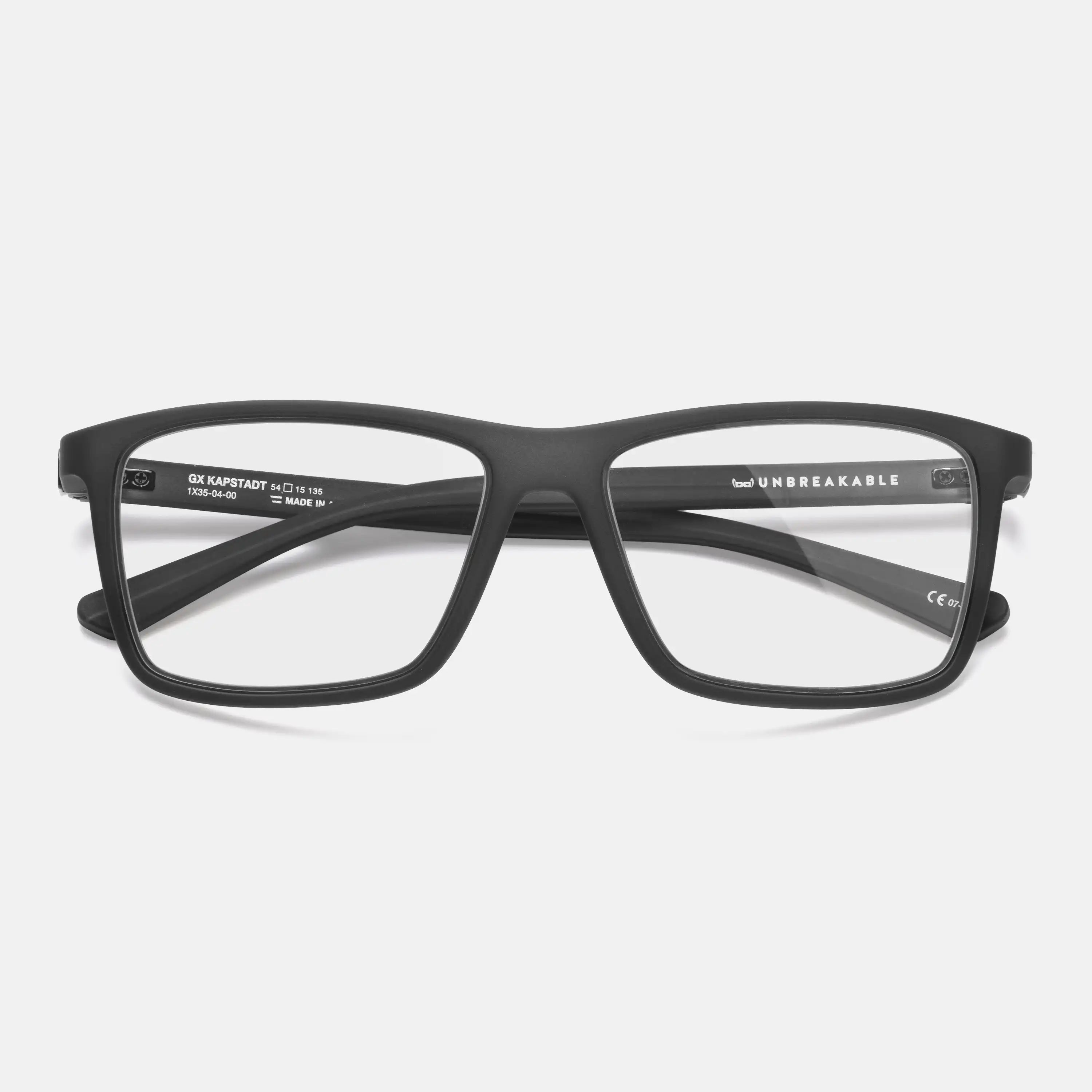 Charcoal Grey Prescription Glasses Denver Modern Square