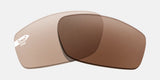 TRANSFORMER redbrown f1-f3 single-vision lens sport
