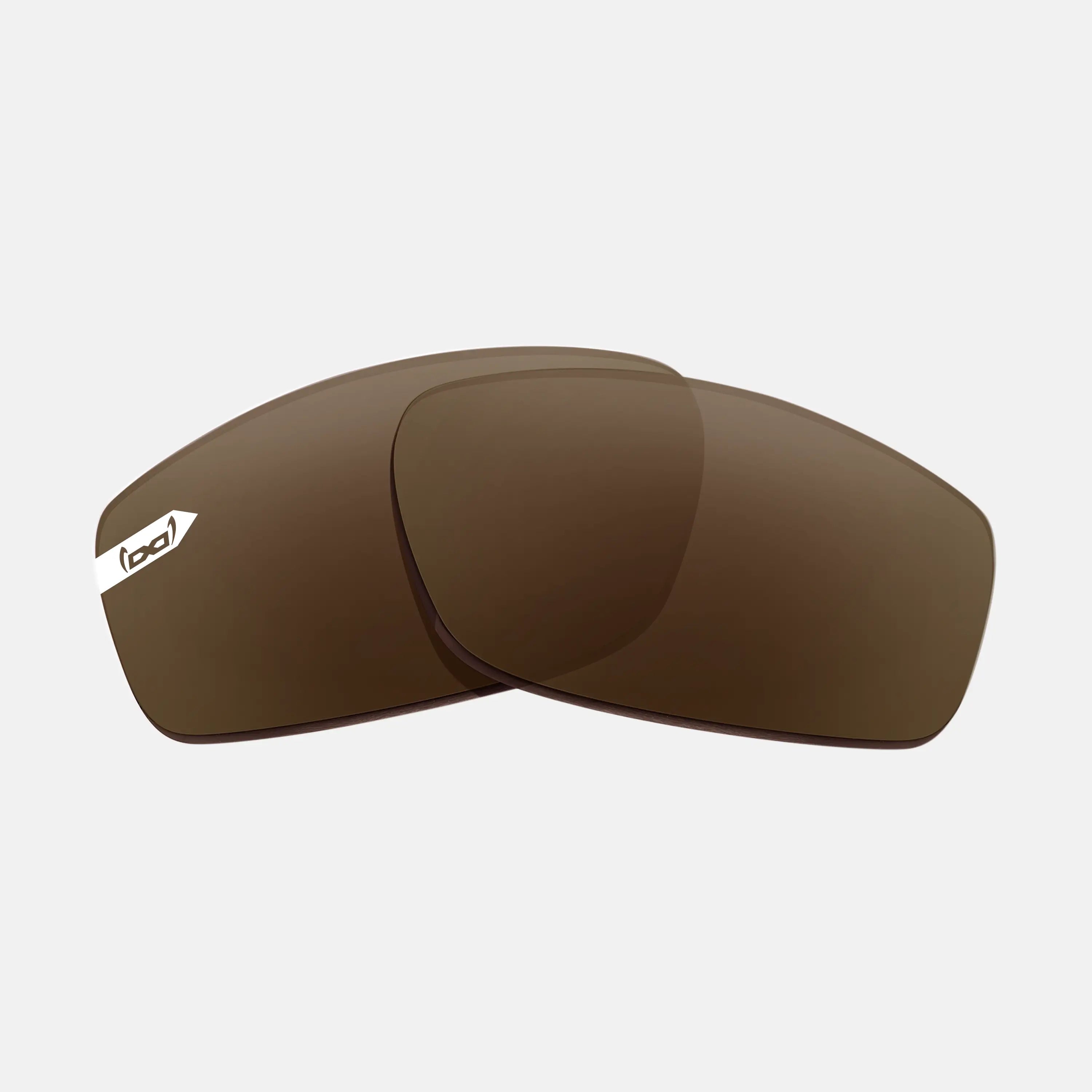 RX Glas Sonnenbrille Gleitsicht - NBFX BALANCE brown f2 Gleitsichtglas Sun