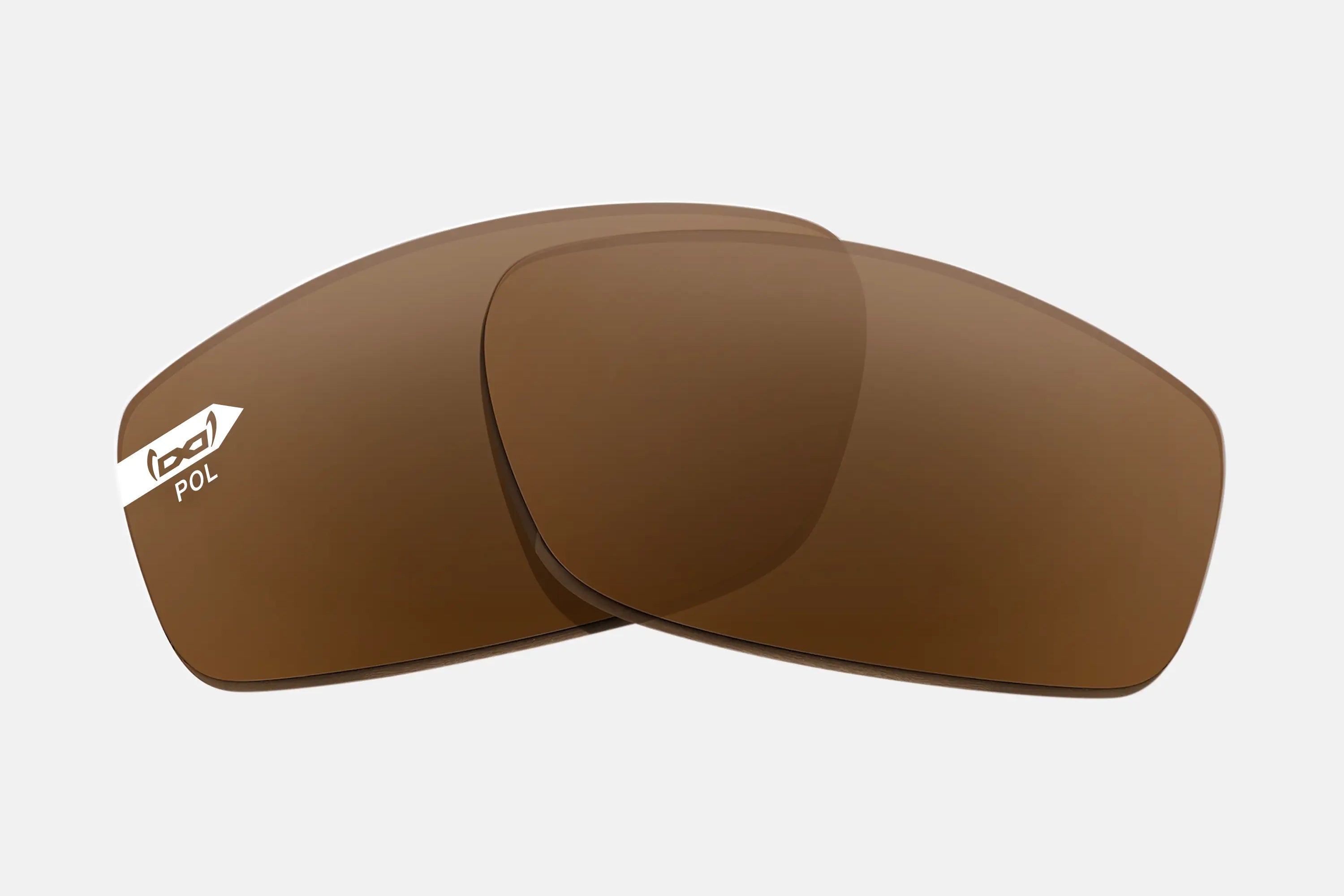 RX Glas Sonnenbrille Gleitsicht - NBFX TRIPOL brown f2 Gleitsichtglas Sun
